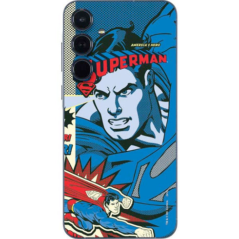 DC Comics Superman America's Hero Galaxy A55 5G Skin